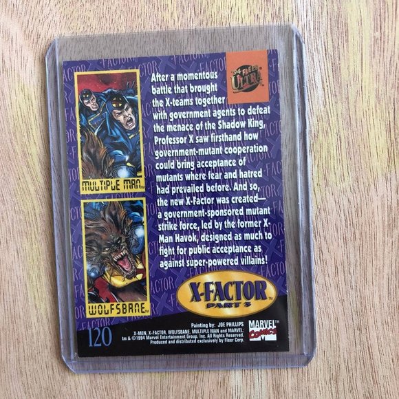 X Factor - X-Men Marvel Comic Card - Picture 2 of 3